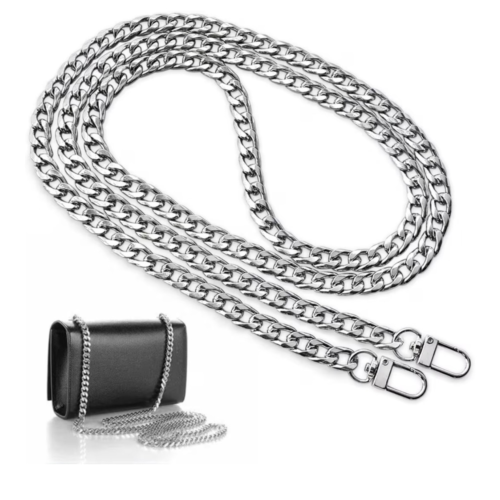 🆕 47 Inch Purse Chain Strap Shoulder Crossbody Replacement Straps with buckle
